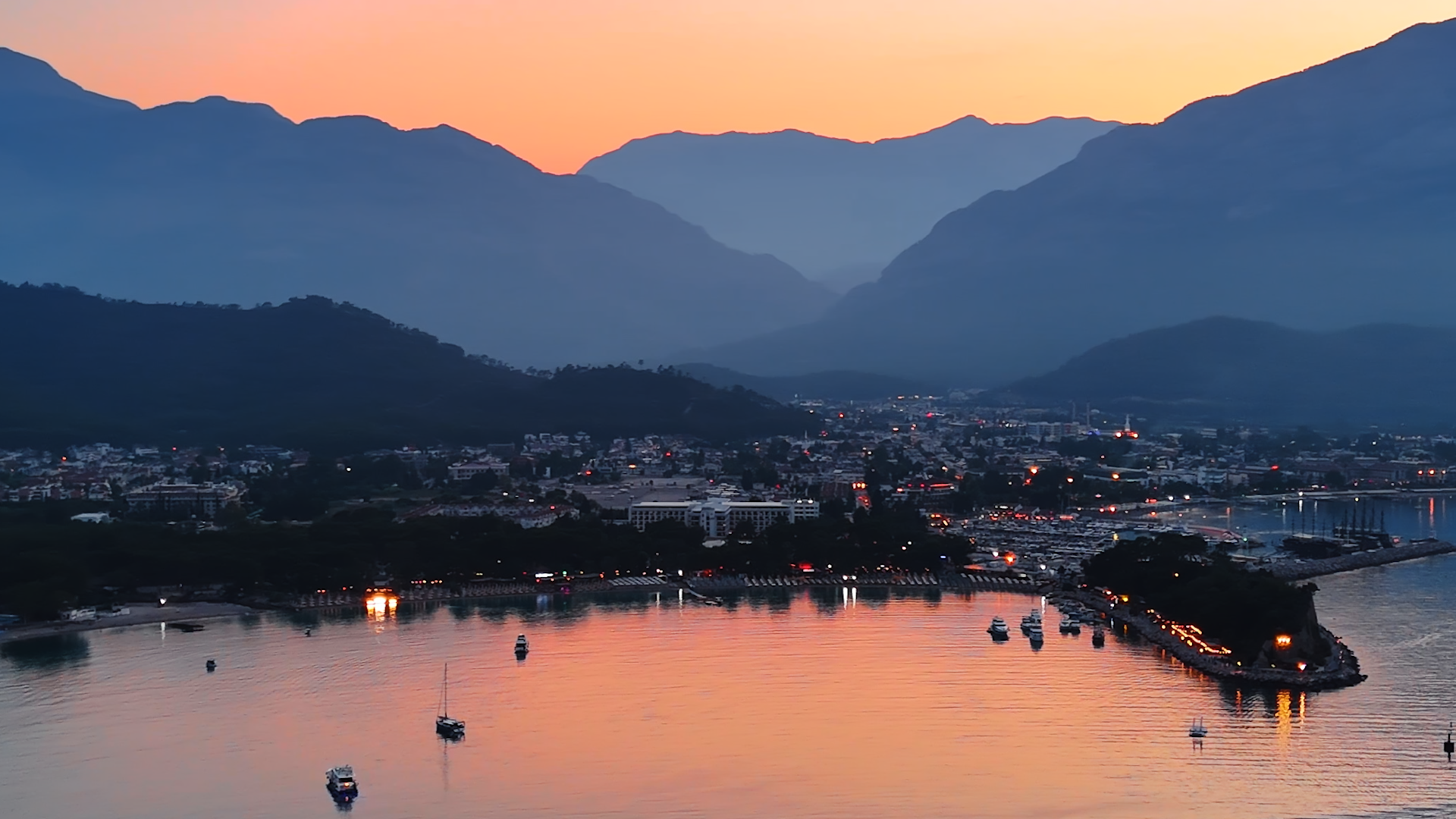 Sunset in Turkey